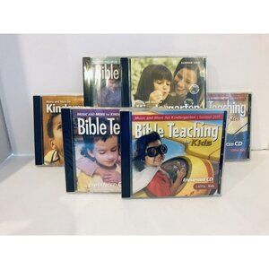 Life way Kids Bible Teaching For Kids Music and More for Kindergarten 6 CD’s
